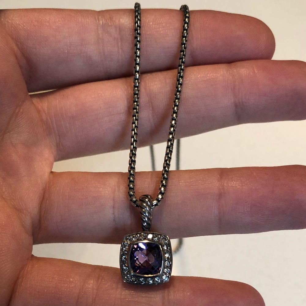 David Yurman Albion petit necklace in Amethyst